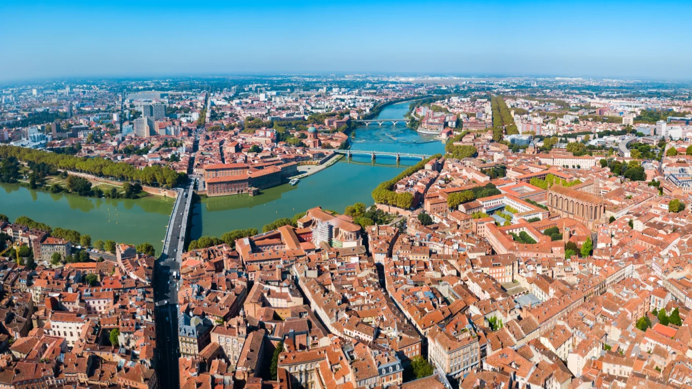 Toulouse Vue Aérienne