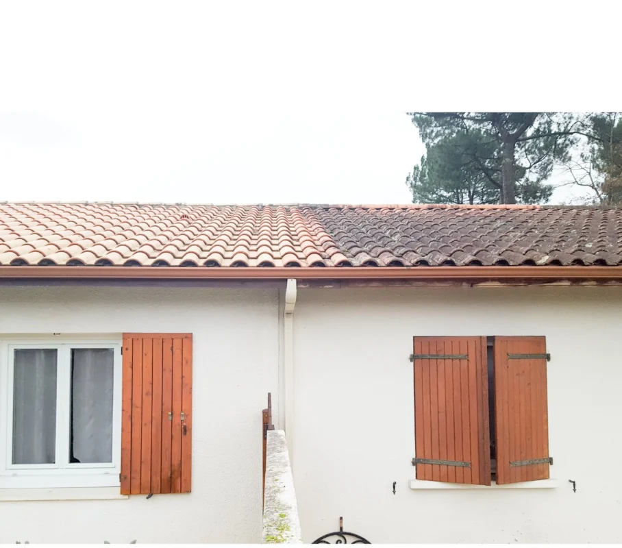 Traitement et décapage façade maison